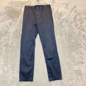 Bonobos‎ Weekday Warrior Monday Pants Mens 31x33* Blue Chino Performance Slim
